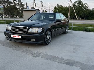1995 Mercedes-Benz S-Класс 600 Long III (W140), чёрный, 1600000 рублей, вид 2