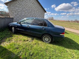 2007 Mitsubishi Lancer IX Рестайлинг, синий, 320000 рублей, вид 4