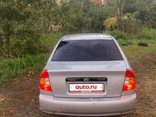 2006 Hyundai Accent ТагАЗ II, серебристый, 300000 рублей, вид 5