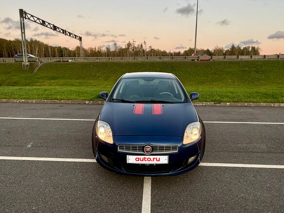 2007 Fiat Bravo II, синий, 455000 рублей - вид 4
