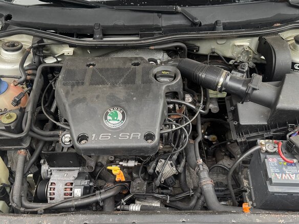 2002 Skoda Octavia I (A4) Рестайлинг, серебристый - вид 9