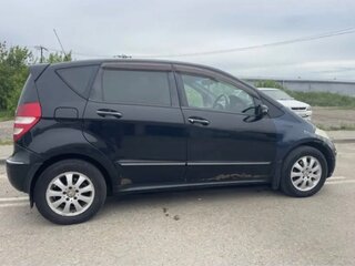 2005 Mercedes-Benz A-Класс 170 II (W169), чёрный, 400000 рублей, вид 1