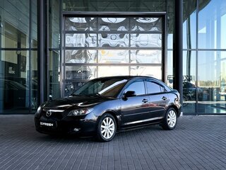 2007 Mazda 3 I (BK) Рестайлинг, чёрный, 520000 рублей, вид 3