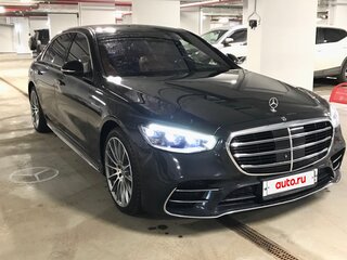 2020 Mercedes-Benz S-Класс 350 d Long 4MATIC VII (W223), синий, 7750000 рублей, вид 2