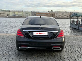 2018 Mercedes-Benz S-Класс 350 d Long VI (W222, C217) Рестайлинг, чёрный, 4950000 рублей, вид 5