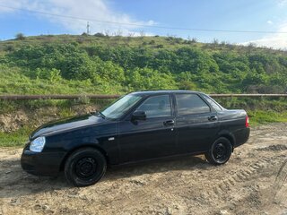2008 Lada (ВАЗ) Priora I, чёрный, 230000 рублей, вид 4