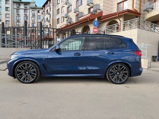 2019 BMW X5 30d IV (G05/G18), синий, 7600000 рублей, вид 3