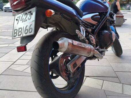 1995 Suzuki Bandit GSF 400, синий, 230000 рублей, вид 3