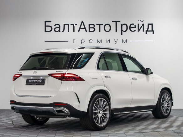 2025 Mercedes-Benz GLE 450 II (V167) Рестайлинг, белый - вид 6