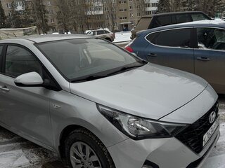 2022 Hyundai Solaris II Рестайлинг, серый, 1410000 рублей, вид 3