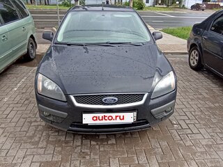 2008 Ford Focus II Рестайлинг, чёрный, 415000 рублей, вид 3