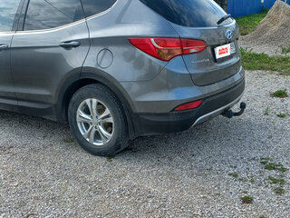 2014 Hyundai Santa Fe III, серый, 1620000 рублей, вид 4