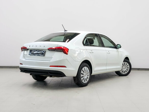 2022 Skoda Rapid II, белый, 1499000 рублей - вид 4