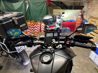 2015 Yamaha MT-09 Tracer (FJ-09), чёрный, 799000 рублей, вид 4