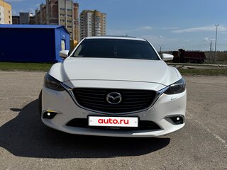 2015 Mazda 6 III (GJ) Рестайлинг, белый, 1620000 рублей, вид 5