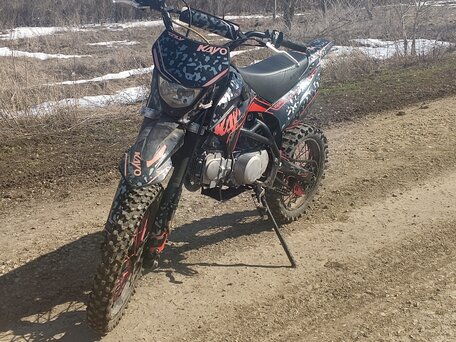 2021 Kayo Basic TT125, красный, 60000 рублей, вид 1