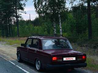 2002 Lada (ВАЗ) 2107, пурпурный, 270000 рублей, вид 1