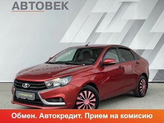 2016 Lada (ВАЗ) Vesta I, красный, 540000 рублей, вид 1