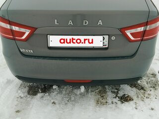 2017 Lada (ВАЗ) Vesta I, серый, 835000 рублей, вид 4