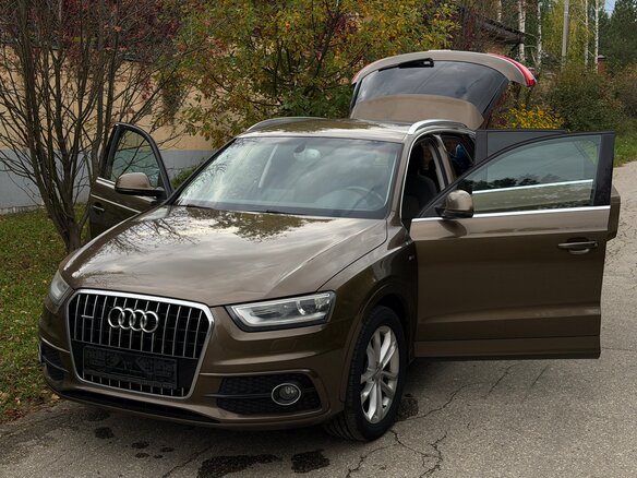 2014 Audi Q3 I (8U), коричневый, 2150000 рублей - вид 2