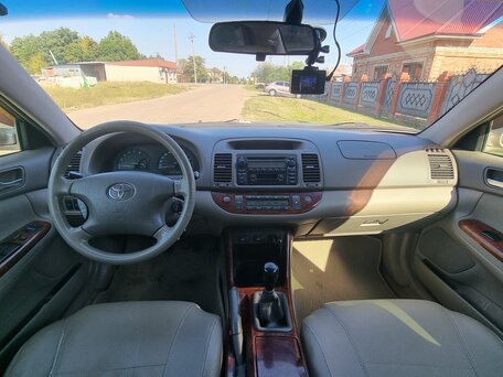 2004 Toyota Camry V (XV30) Рестайлинг, бежевый, 590000 рублей, вид 5