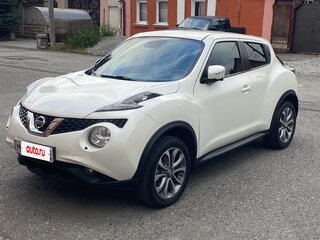 2017 Nissan Juke I Рестайлинг, белый, 1600000 рублей, вид 1