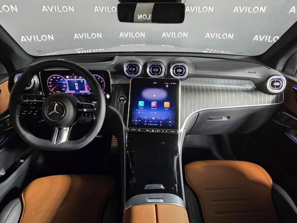 2025 Mercedes-Benz GLC 300 II (X254), чёрный - вид 12