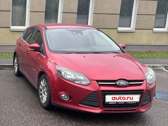 2014 Ford Focus III, красный - вид 5