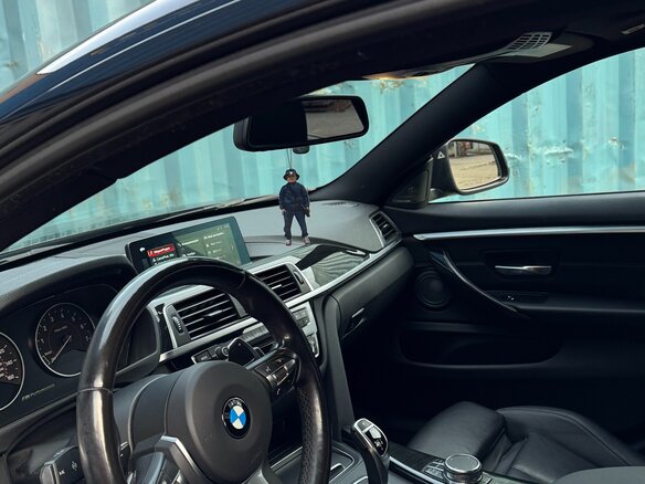 2018 BMW 4 серии Gran Coupe 440i xDrive F32/F33/F36 Рестайлинг, чёрный, 3350400 рублей - вид 4