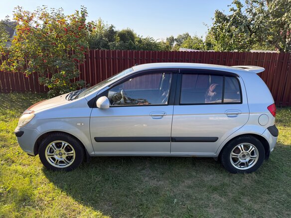 2006 Hyundai Getz I Рестайлинг, серебристый, 505000 рублей - вид 4