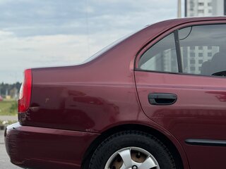 2007 Hyundai Accent ТагАЗ II, красный, 320000 рублей, вид 4
