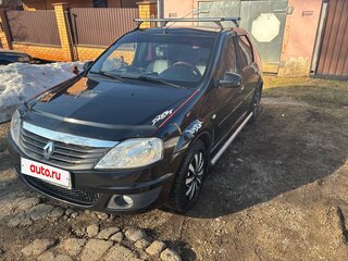 2012 Renault Logan I Рестайлинг, чёрный, 550000 рублей, вид 2