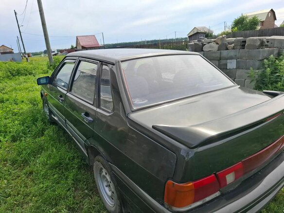 2004 Lada (ВАЗ) 2115, зелёный, 160000 рублей - вид 5