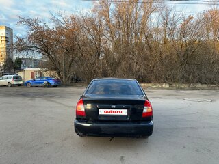 2006 Hyundai Accent ТагАЗ II, чёрный, 180000 рублей, вид 5