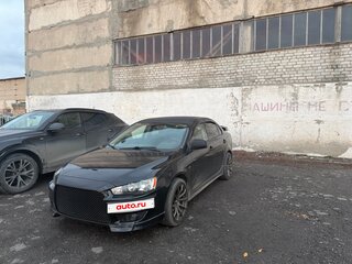 2008 Mitsubishi Lancer X, чёрный, 1000000 рублей, вид 3