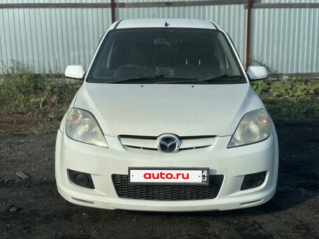 2007 Mazda Demio II (DY), белый, 479000 рублей, вид 2