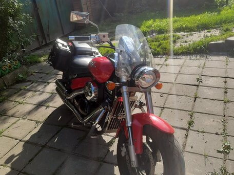 2005 Suzuki Boulevard M50, красный, 550000 рублей, вид 2