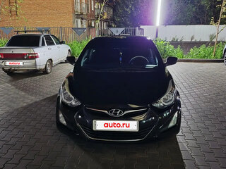 2015 Hyundai Elantra V (MD) Рестайлинг, чёрный, 1150000 рублей, вид 2