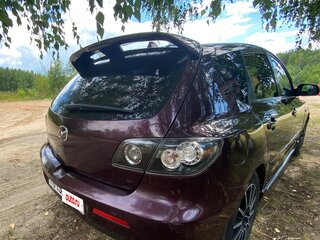 2007 Mazda 3 I (BK) Рестайлинг, пурпурный, 430000 рублей, вид 4