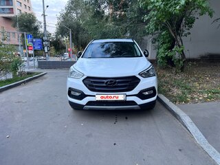 2017 Hyundai Santa Fe III Рестайлинг, белый, 2820000 рублей, вид 2