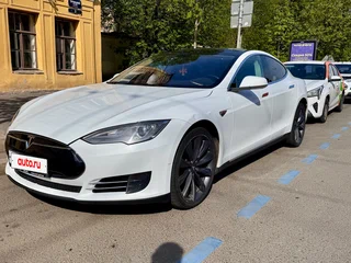 2012 Tesla Model S S85 I, белый, 2200000 рублей, вид 1