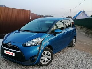 2018 Toyota Sienta II, синий, 1300000 рублей, вид 1