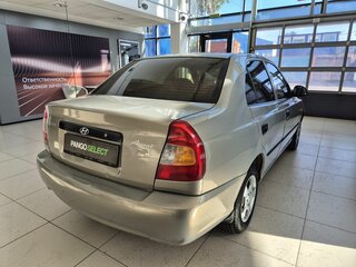 2007 Hyundai Accent ТагАЗ II, бежевый, 289000 рублей, вид 4