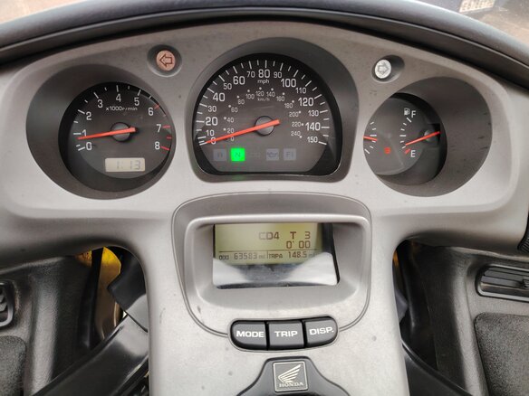 2003 Honda GL 1800 Gold Wing, жёлтый, 950000 рублей - вид 9