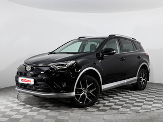 2017 Toyota RAV4 IV (XA40) Рестайлинг, чёрный, 2620000 рублей, вид 1