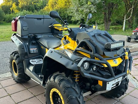 2012 BRP Can-Am Outlander X MR 1000R, чёрный, 1050000 рублей, вид 3
