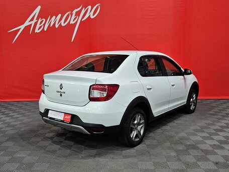 2019 Renault Logan Stepway II Рестайлинг, белый, 1025000 рублей, вид 5