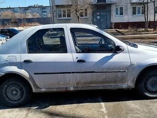 2008 Renault Logan I, белый, 300000 рублей, вид 3