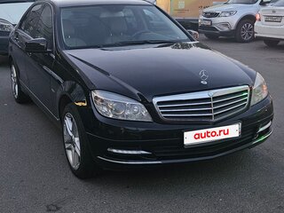 2010 Mercedes-Benz C-Класс 250 5G-TRONIC III (W204), чёрный, 1300000 рублей, вид 4