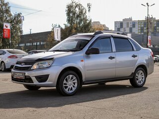 2012 Lada (ВАЗ) Granta I, серебристый, 299000 рублей, вид 2